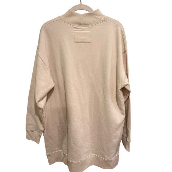 American Eagle Outfitters Beige Los Angeles Sweatshirt Dress - Size Medium - Picture 5 of 7